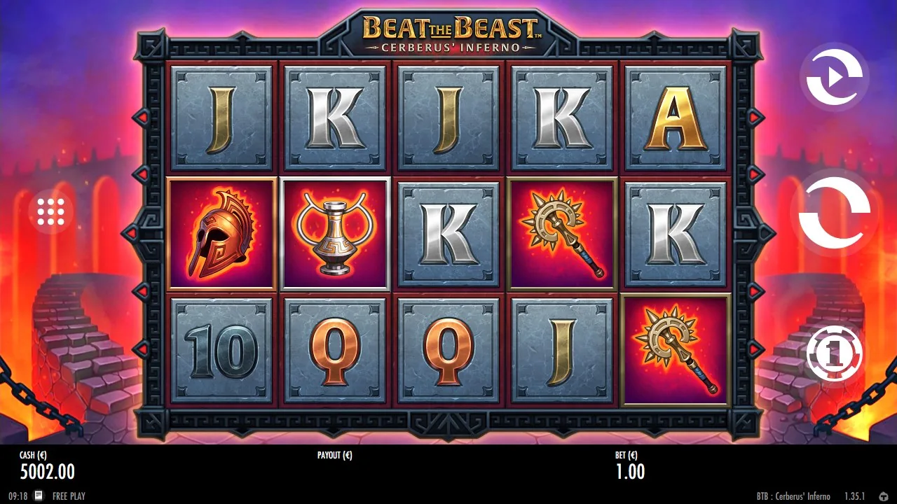 Beat the Beast Cerberus Inferno — basspel