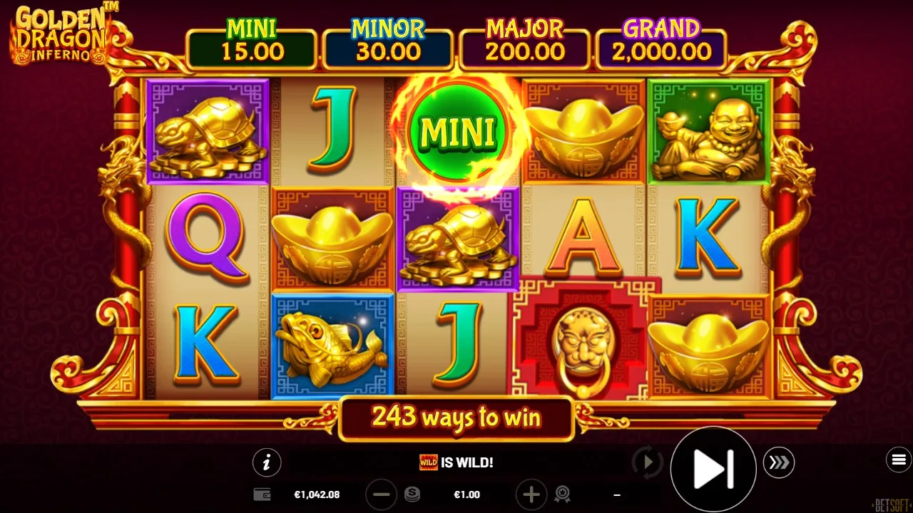 Golden Dragon Inferno — basspel