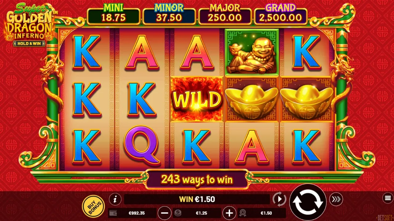 Super Golden Dragon Inferno — basspel