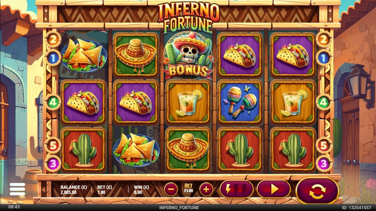 Inferno Fortune — basspel