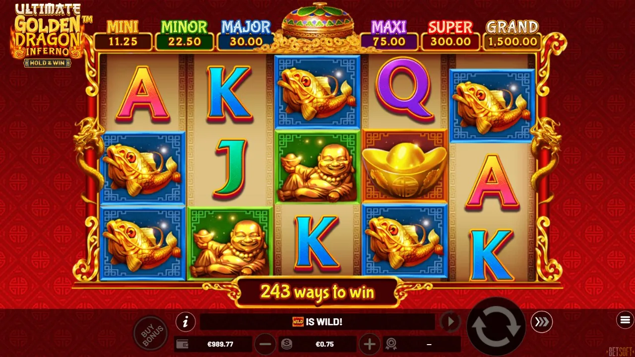 Ultimate Golden Dragon Inferno — basspel
